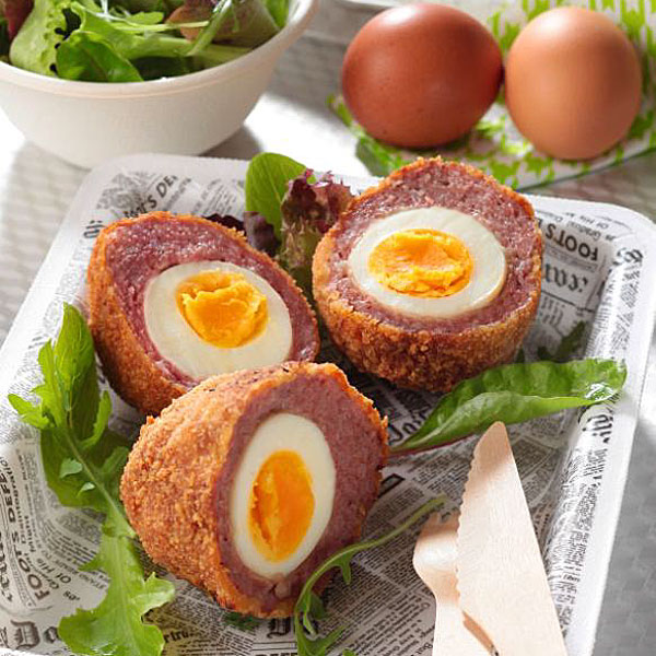 Recette des 'scottish-eggs', les fameux oeufs écossais Recette des 'scottish-eggs', les fameux oeufs écossais