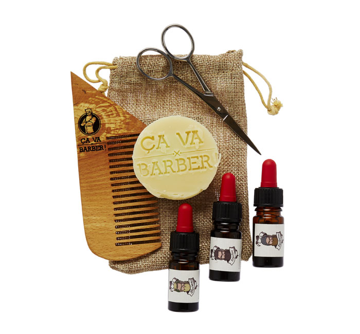 Couleur rouge : kit Ça va barber Couleur rouge : kit Ça va barber