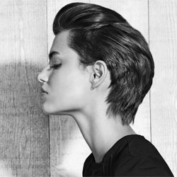 Coiffure cheveux courts - Jean-Louis DAVID - Tendances printemps-été 2017.