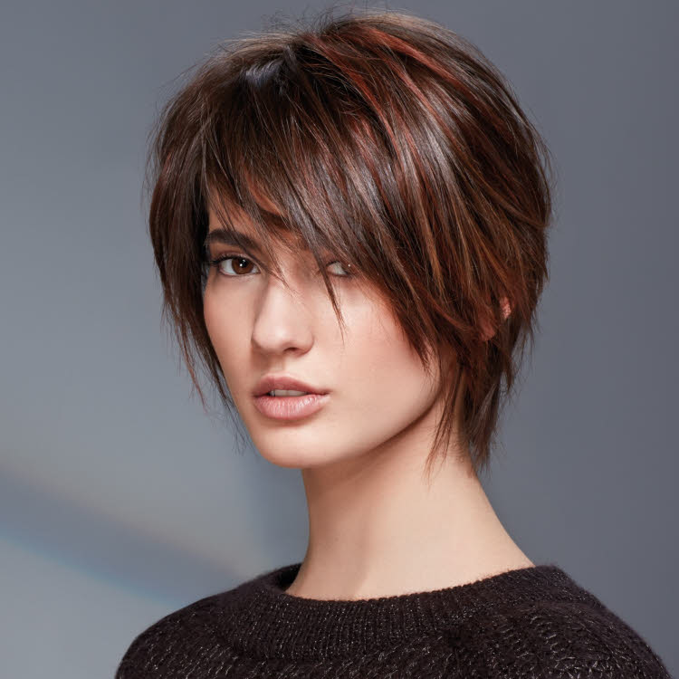 Coupe et coiffure cheveux courts Intermède - Automne-hiver 2017-2018.