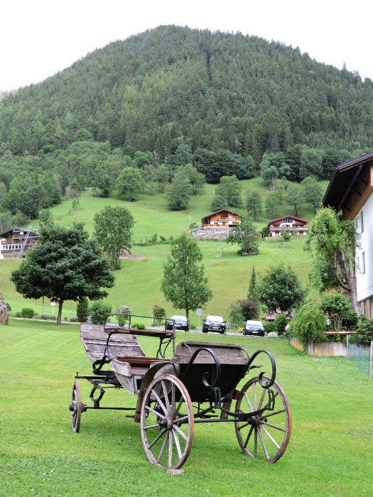 Les alentours du Sporthotel Beck à Brand dans le Vorarlberg. © ABCfeminin.com.