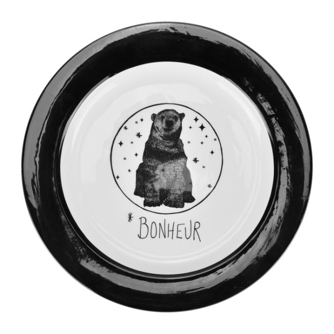 Cadeau thème NATURE - Assiette Jardins d'Ulysse. Cadeau thème NATURE - Assiette Jardins d'Ulysse.