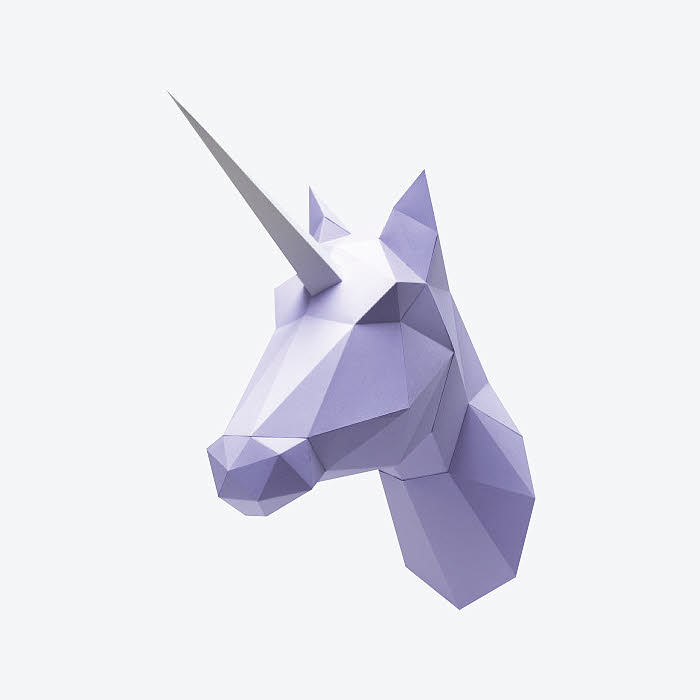 Cadeau thème DESIGN - Trophée  Licorne Assembli. Cadeau thème DESIGN - Trophée  Licorne Assembli.