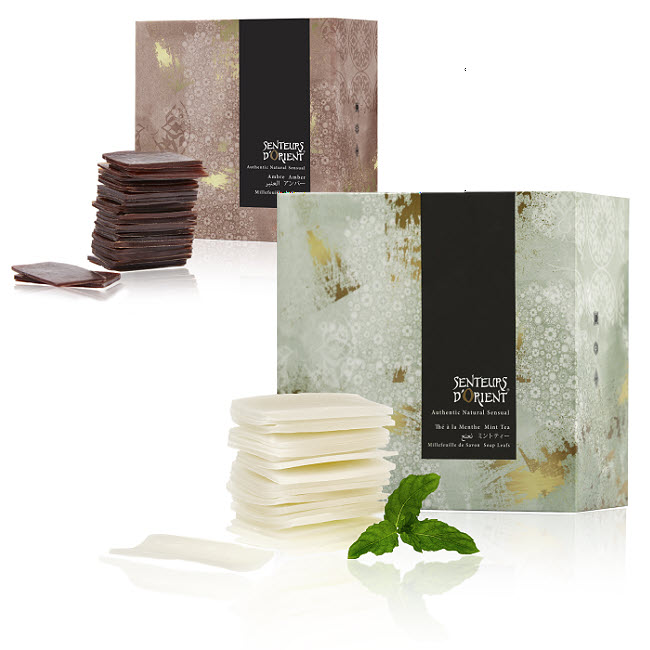Cadeau thème 'MONDE' - Millefeuilles de savon Senteurs d'Orient. Cadeau thème 'MONDE' - Millefeuilles de savon Senteurs d'Orient.