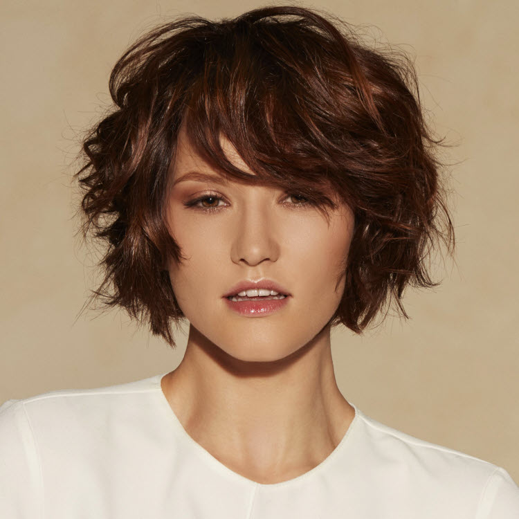 50 nouvelles idées de carrés milongs et coiffures pour cheveux mi