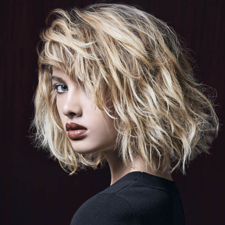 Coiffure cheveux mi-longs Jean-Louis DAVID - Printemps-été 2018.