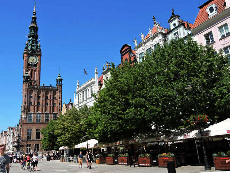 Le beffroi de l'Hôtel de Ville de Gdansk © ABCfeminin.com.