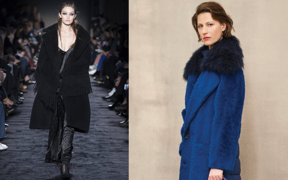 Tendance clé de l'automne-hiver 2018/2019 : la FAUSSE FOURRURE.