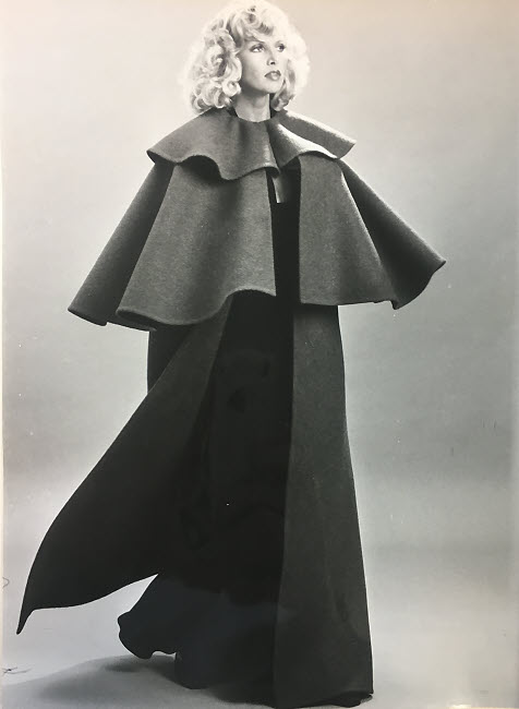 Modèle Pierre Cardin en drap de laine Fabrique des Savoirs à Elbeuf.