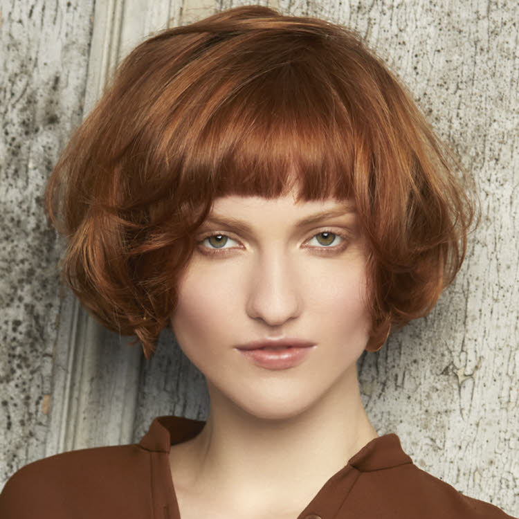 Coupe et coiffure cheveux mi-longs Franck PROVOST - Automne-hiver 2019-2020.