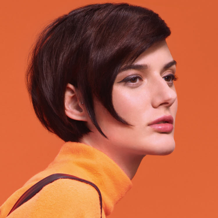 Coupe et coiffure cheveux courts - Camille ALBANE - Automne-hiver 2019-2020.