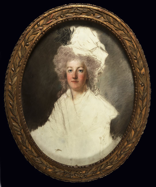 Portrait en buste de la reine Marie-Antoinette, Alexandre Kucharski, 1791-1792, Château de Versailles © Château de Versailles, Dist. RMN  © Christophe Fouin © P. Berthé ou P. Cadet / Centre des monuments nationaux - Photo de presse.