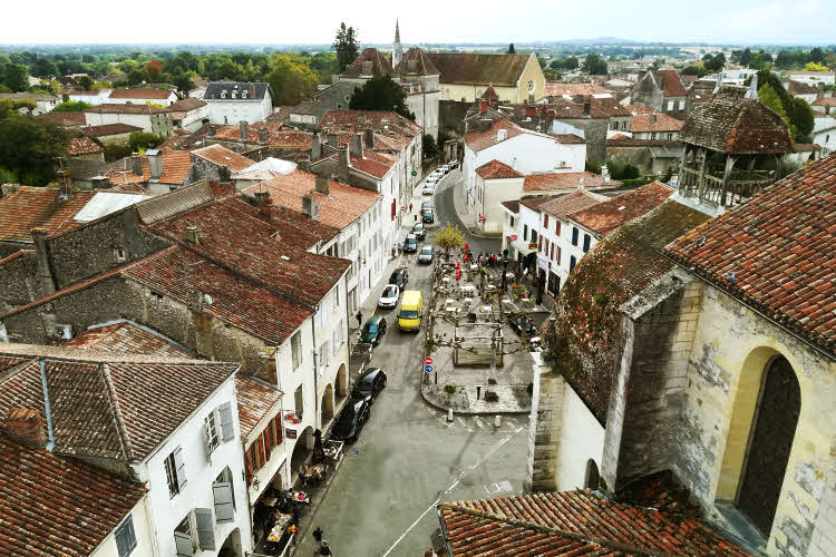 Saint-Sever depuis le clocher de l'Abbatiale © ABCfeminin.com.