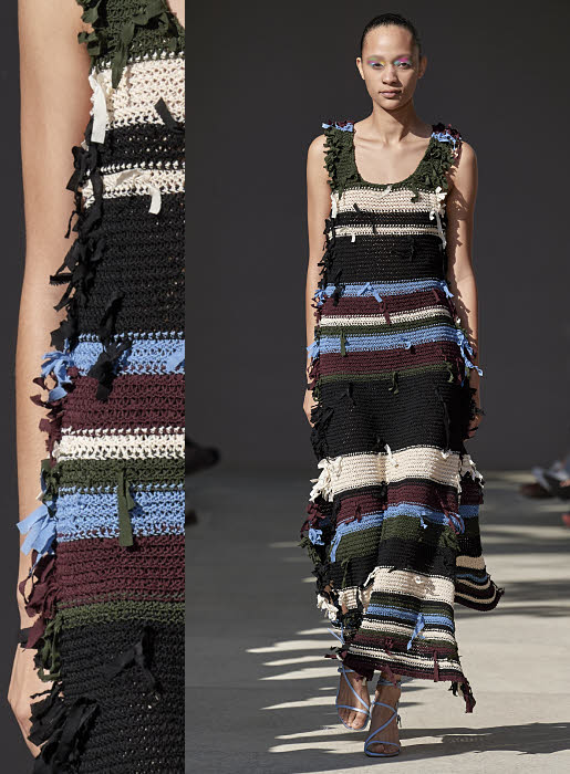 Robe en tricot Salvatore FERRAGAMO. Collection printemps-été 2020. Robe en tricot Salvatore FERRAGAMO. Collection printemps-été 2020.