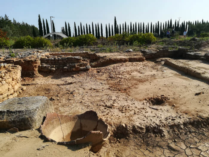 Ateliers de fabrication d'amphores de l'époque romaine dans les fouilles archéologiques au Mas des Tourelles © ABCfeminin.com.