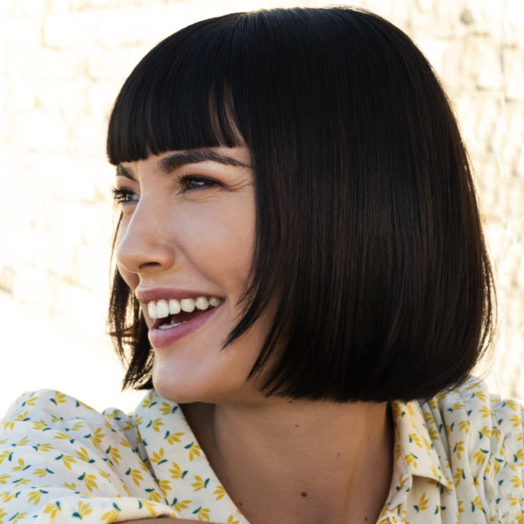 Coupe et coiffure cheveux mi-longs Fabio SALSA - Printemps-été 2021.