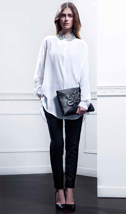 Noir & Blanc hiver 2014 - ANNE FONTAINE Noir & Blanc hiver 2014 - ANNE FONTAINE