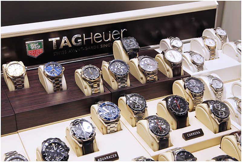 Collections de montres Tag Heuer.