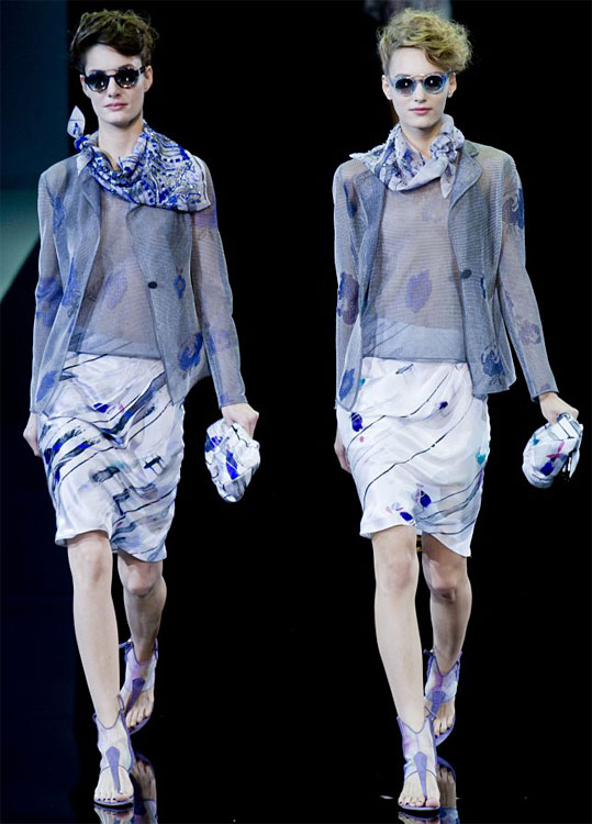 Les foulards : collection Dior printemps-été 2014