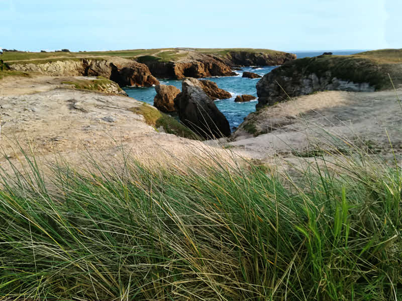 La plage sauvage de Port-Bara à Quiberon © ABCfeminin.com.