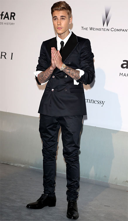 Justin BIEBER au 67ème Festival de Cannes 2014