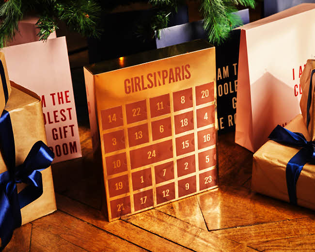 Calendriers de l'Avent Girls in Paris. Calendriers de l'Avent Girls in Paris.