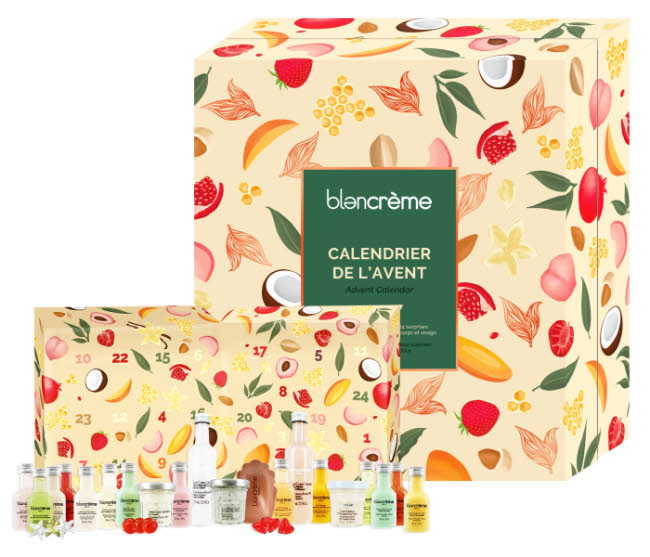 Calendrier de l'Avent BLANCREME.