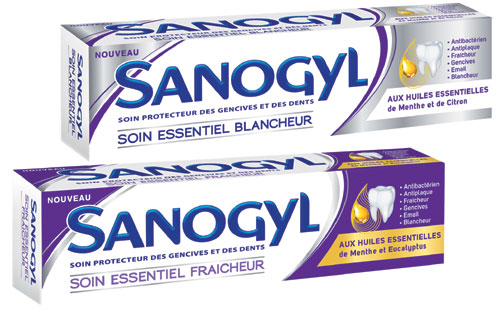 Soin Essentiel Blancheur et Soin Essentiel Fraîcheur - SANOGYL