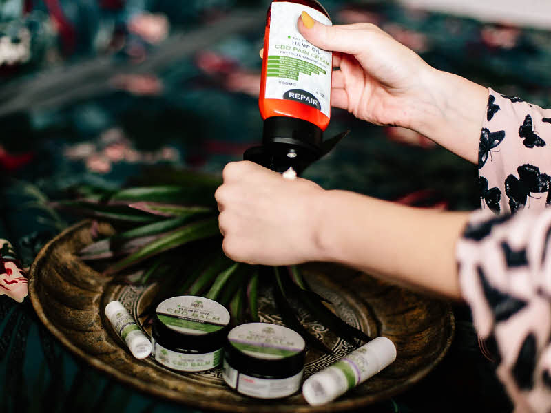 Cosmétiques au CBD. Cosmétiques au CBD.