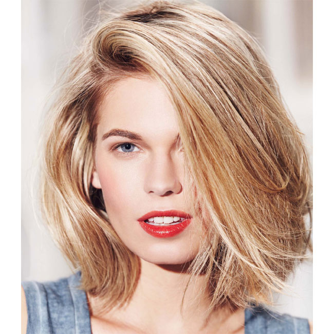 Coiffure cheveux mi-longs - FABIO SALSA - tendances printemps-été 2015