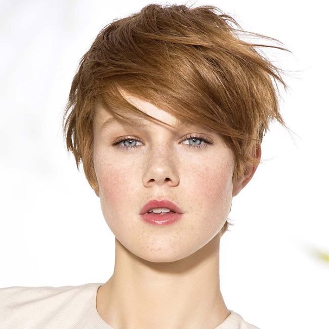 Coiffure cheveux courts - SAINT ALGUE - tendances printemps-été 2015