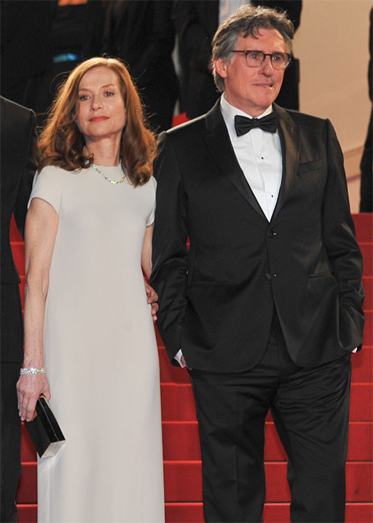 Isabelle HUPPERT et Gabriel BYRNE  au Festival de Cannes 2015
