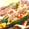 Avocats mexicains et filets de maquereaux en conserve