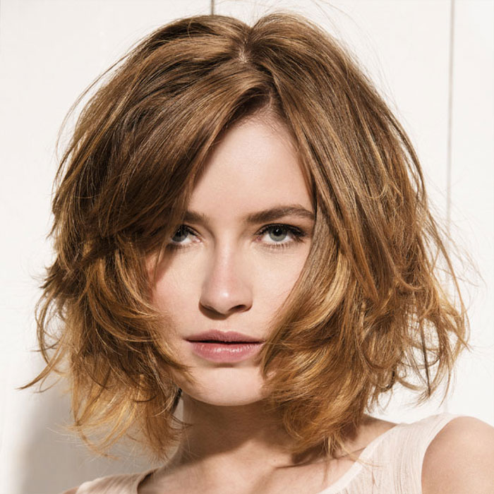 Coiffure cheveux mi-longs - FABIO SALSA - tendances Printemps-été 2016