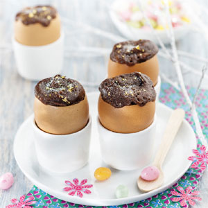 Spécial Pâques : moelleux rapides aux œufs et au chocolat Spécial Pâques : moelleux rapides aux œufs et au chocolat