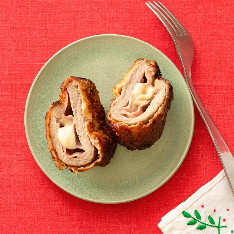 Recette de Cordon Bleu italien - Veau, mortadelle, mozzarella