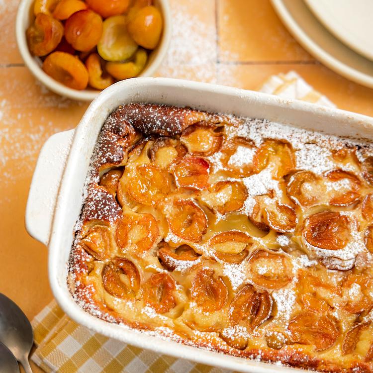 Recette du clafoutis aux  Mirabelles de Lorraine IGP.