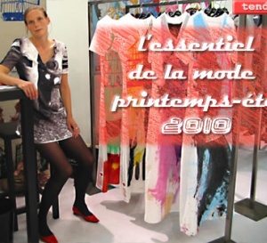 prélude au printemps-été 2010 pour les tendances mode prêt-à-porter