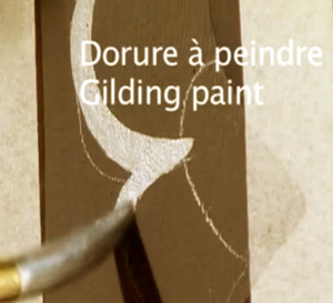 Comment réaliser un décor et des motifs à dorure à peindre ?