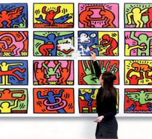 Keith Haring en puzzle géant : 10 m2 de pur Pop’Art