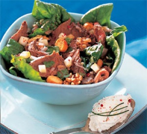 recette : salade de paleron de boeuf