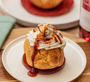 Recette des Landes : petits choux à la crème, caramel à l’Armagnac