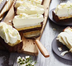 Spécial Chine : gâteau crème nuage, biscuit à la noix de coco et au citron vert