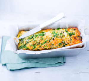 recette : cake économique à l'émmental et aux légumes