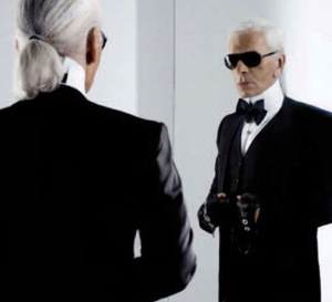 Karl Lagerfeld signe une collection de lunettes velours pour Optic 2000