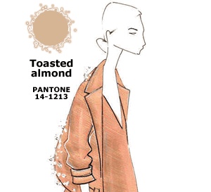 couleur AMANDE GRILLÉE (Toasted Almond) interprétée par les créateurs