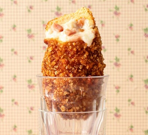 Recette de Cordon Bleu Kids - Poulet, lardons de volaille fumés, Boursin