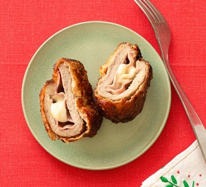 Recette de Cordon Bleu italien - Veau, mortadelle, mozzarella