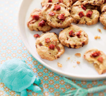 Cookies d’endives, fromage de comté et tomates séchées