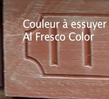 Décoration : couleur à essuyer - technique d'application en vidéo